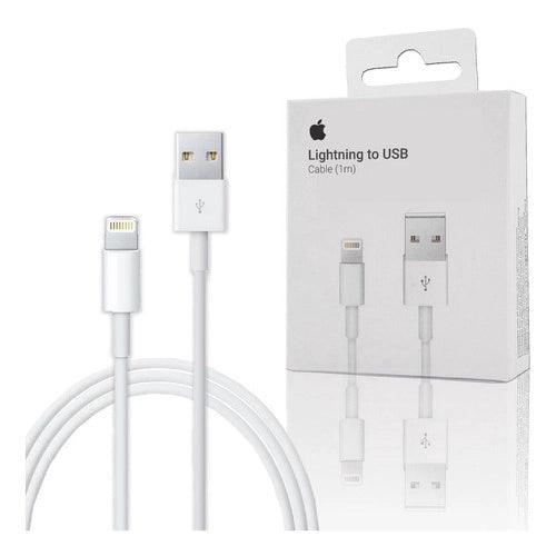 Cables IPhone 1M USB a Lightning AAA+