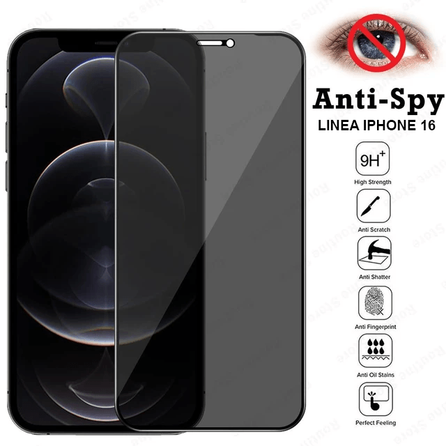 Vidrio Anti-Spy IPhone 16