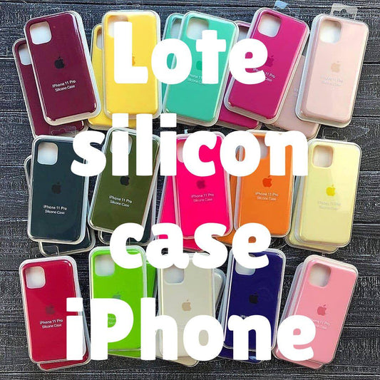 Pack x50 silicon case iPhone