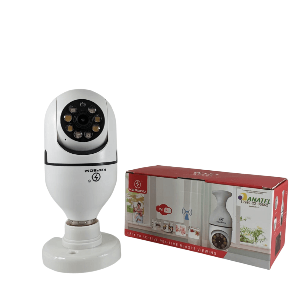 Camara de Seguridad Lampara Wifi