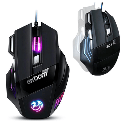 Mouse gamer x7 comandos