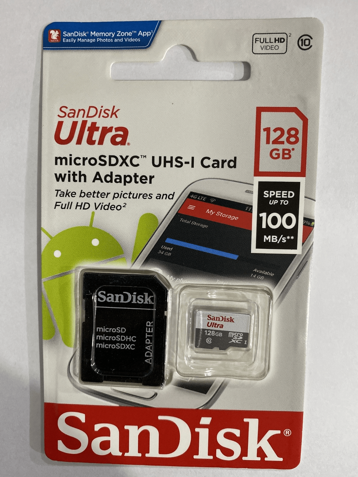 Tarjeta de memoria 128GB